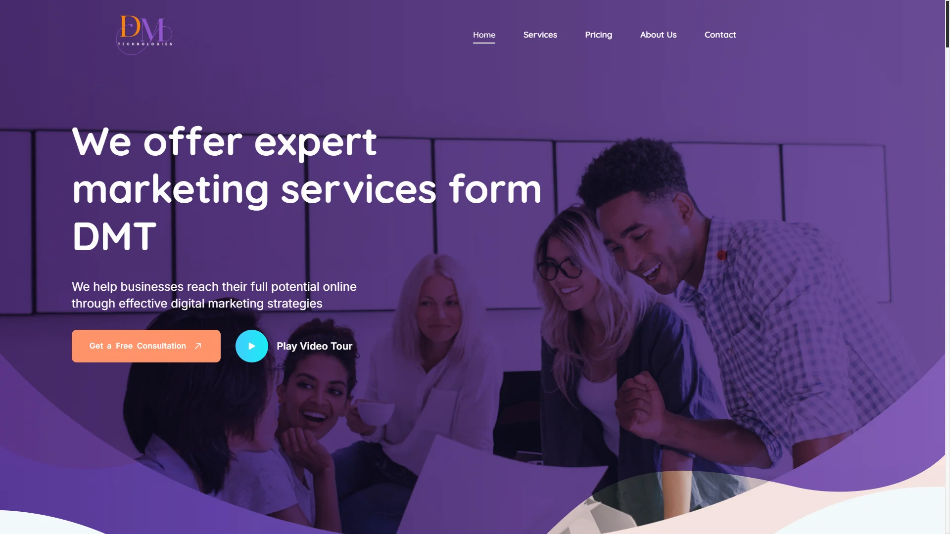 DMT Digital Agency Hub | Multi-Service Marketing Platform