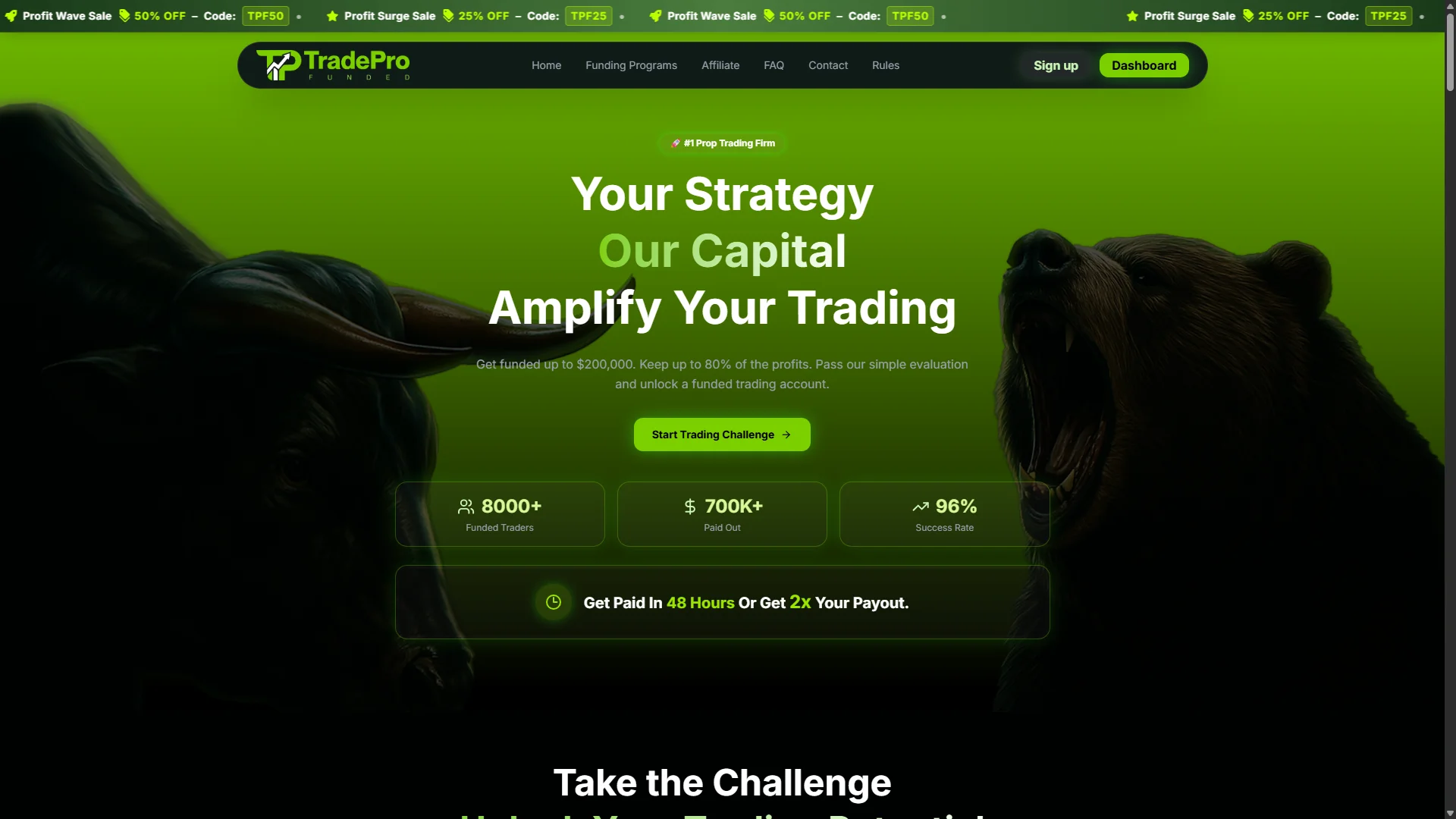 TradePro | High-Performance Proprietary Trading Platform