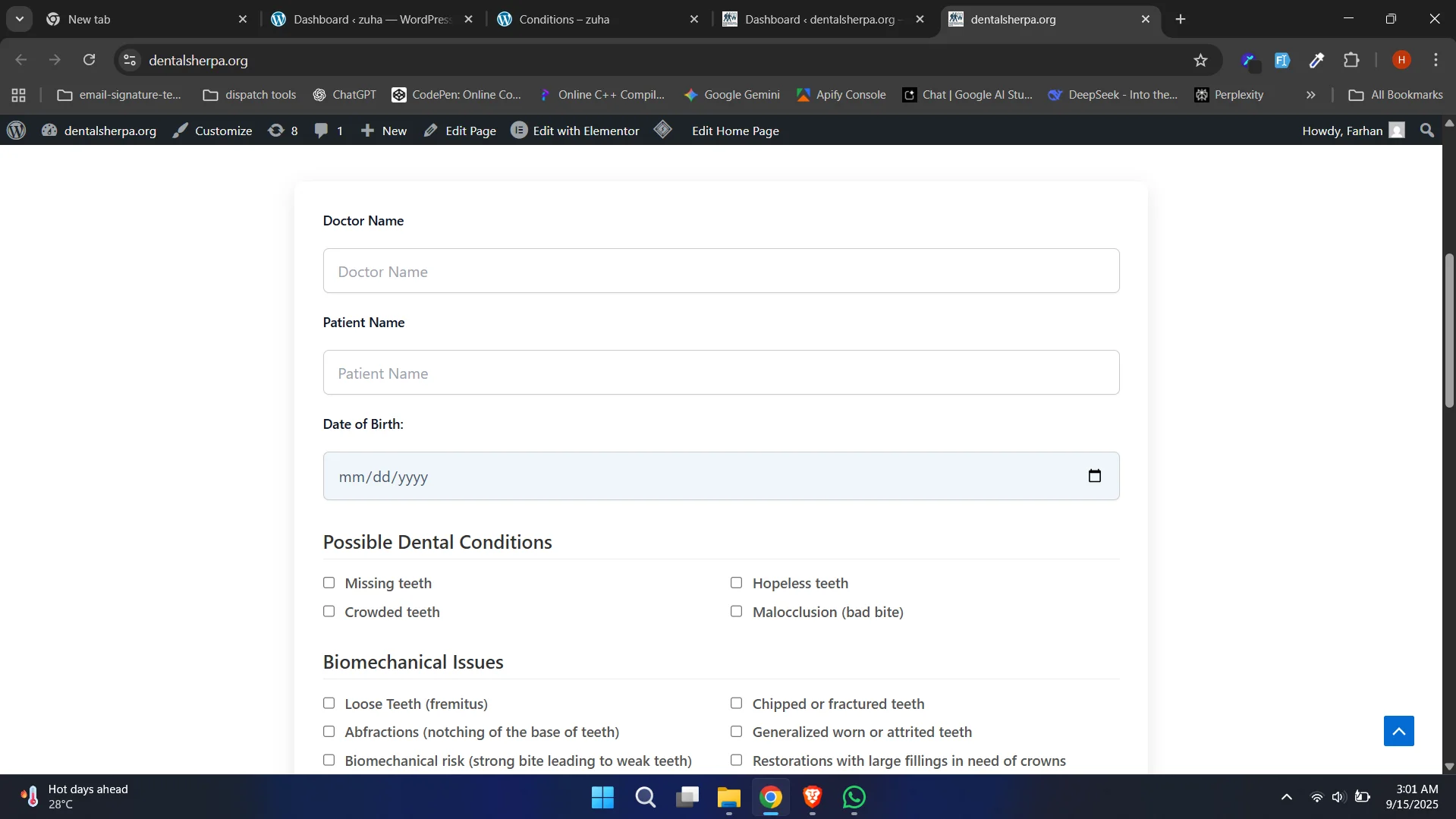AI Dental Treatment Planner | GPT-4 Powered Clinical Assistant — screenshot 2