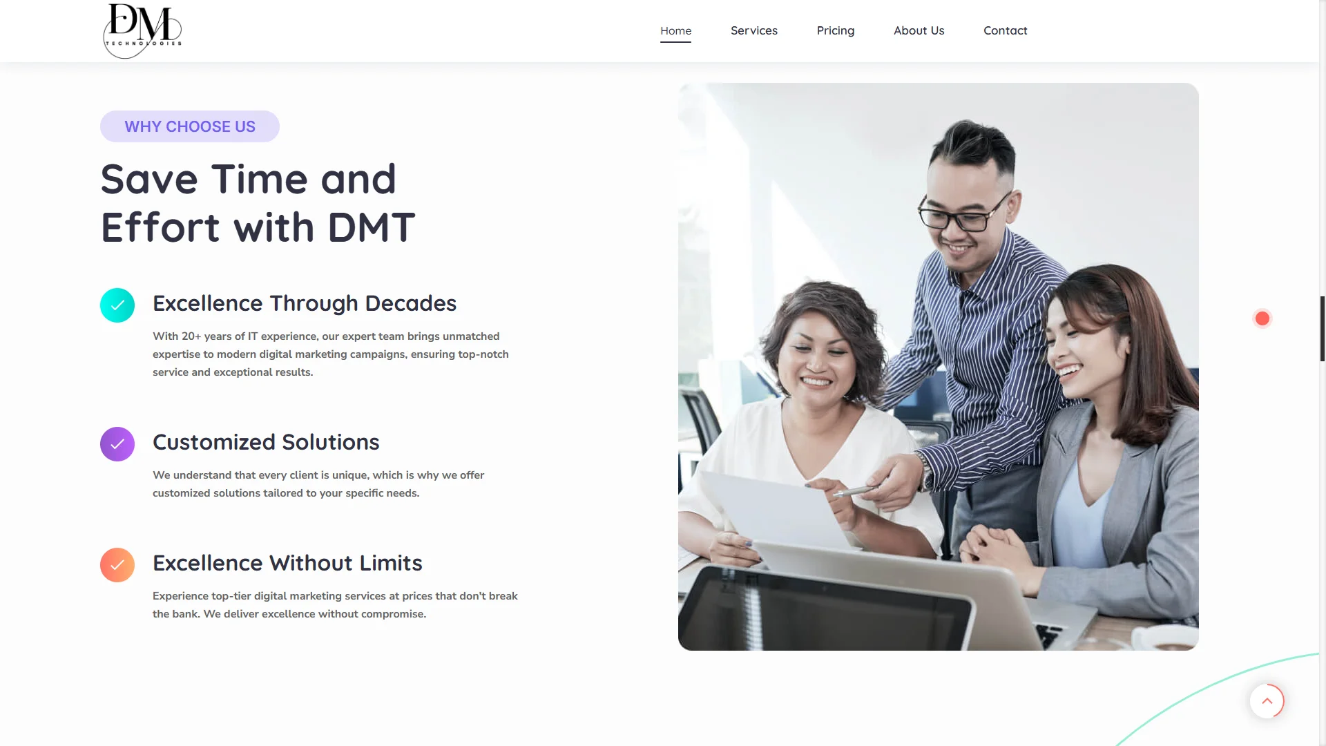 DMT Digital Agency Hub | Multi-Service Marketing Platform — screenshot 4
