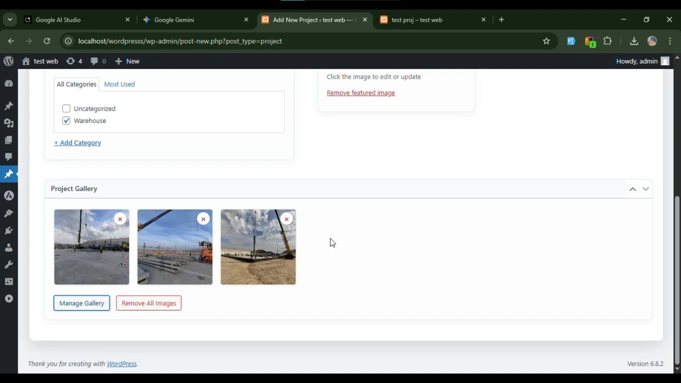 Project Manager Pro | Enterprise Portfolio & Gallery Agent — screenshot 3