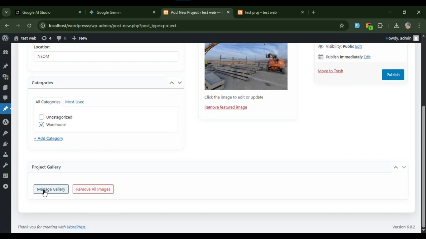 Project Manager Pro | Enterprise Portfolio & Gallery Agent — screenshot 6