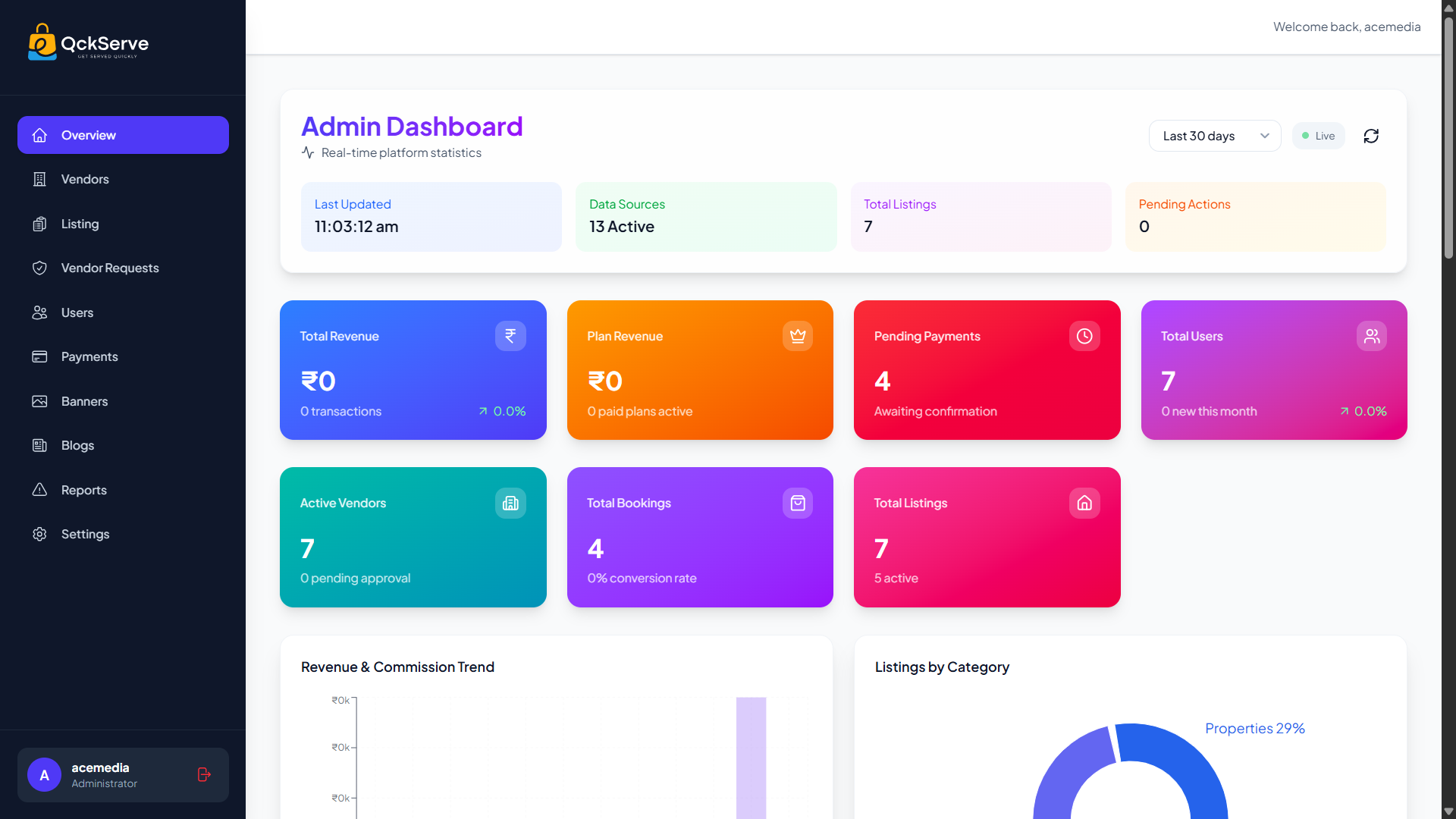 Qckserve | Multi-Vertical Business Services Ecosystem — screenshot 2