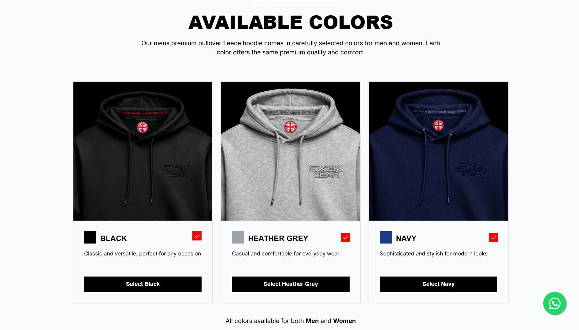 SKEK GEAR | US City-Targeted WooCommerce Store with Local SEO Architecture — screenshot 2