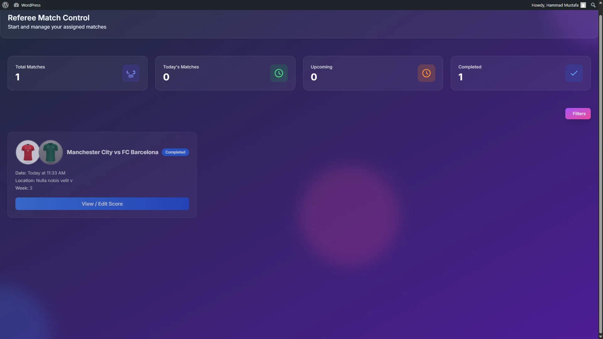 Soccer Stats & League Manager | Sports Administration System — screenshot 6