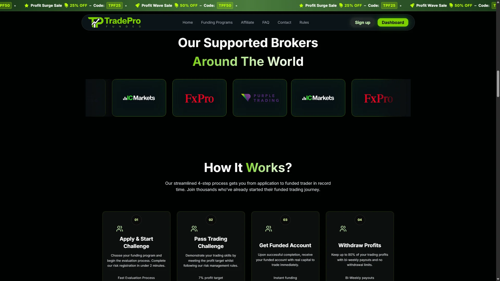 TradePro | High-Performance Proprietary Trading Platform — screenshot 3